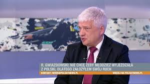 Adama smitha, przewodniczący rady nadzorczej zus. Graffiti Robert Gwiazdowski Polsat News