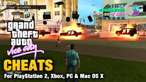 gta vice city cheats