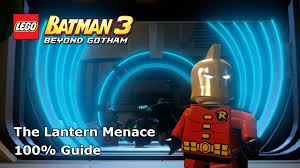 He appears as a playable character in lego batman 3: Lego Batman 3 Beyond Gotham The Lantern Menace 100 Guide
