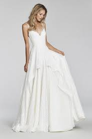 Louie 1706 Dress A Line V Neck Straps Sleeveless From Blush By Hayley Paige 2017 As Wedding Dresses A Line Wedding Dress Hayley Paige Wedding Dress