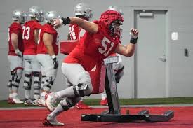 Offensive lineman Luke Montgomery's dream of starting at Ohio State appears  within reach