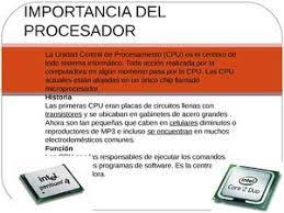 Después de traer una instrucción, el contenido del pc se actualiza para apuntar a la siguiente instrucción de la secuencia. Calameo Importancia Del Procesador