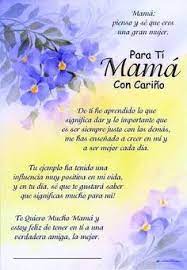 Thanks for giving me life. 27 Spanish Mothers Day Poems Ideas Spanish Mothers Day Poems Mothers Day Poems Spanish Mothers Day