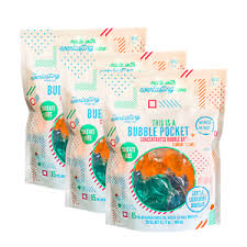 Bath bubbles make excellent jewellery, hats, beards, and even clothing for little people in the tub. 3 Packs Of Bubble Bath Pockets Dissolves In Water For A Bath Full Of Fun Bubbles Ebay