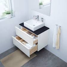 Godmorgon Tolken Tornviken Vanity Countertop And 17 3 4 Sink High Gloss White Anthracite Dalskar Faucet 32 1 4x19 1 4x28 3 8 Ikea Ikea Godmorgon Badezimmerwaschtisch Waschbeckenschrank