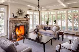 Farmhouse livingroom style does not have to take the full length to apply the whole theme into it also brings rustic, and wooden furniture combine with the simplicity of nature. Modern Farmhouse Living Room Ideas For Renovation Archute