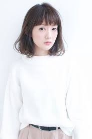 エアリーナチュラルボブシースルーバング y ７３ alice by afloatのヘアスタイル 重め ボブ ボブ ナチュラルボブ