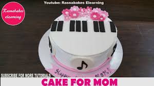 Happy birthday mom:mom birthday:mother daughter gifts:gifts for mom from daughter subscribe to our youtube channel ,follow the link. Music Keyboard Theme Birthday Wishes Cake For Mom Design Ideas Decorating Tutorial Video Youtube