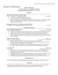 Resume and cover letter format from harvard. Mba Resume Sample Harvard Best Resume Examples