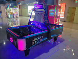 New Arrival Indoor Coin Operated Air Hockey Table Classic Sport Redemption Arcade Game Machine In 2020 Arcade Game Machines Air Hockey Arcade Games