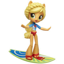 Maybe you would like to learn more about one of these? My Little Pony Equestria Girls Applejack Beach Collection Minis Doll Bubble N Squeak Toys