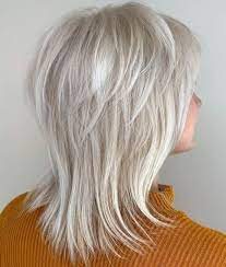 Medium Length Gray Shag Medium Shag Haircuts Modern Shag Haircut Shag Haircut