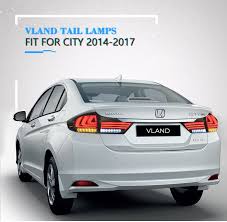 Vland Modification Honda Tail Lamp Red Smoke Tinted 2014 Up City Taillights Vland Hondacitytaillights Hondacitytaillamps Honda Honda City Red Smoke City Car