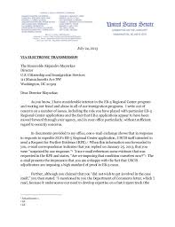A doctor's letter, a psychological evaluation. Senator Grassley S Investigation Into Fraud In Eb 5 Visa Program By R