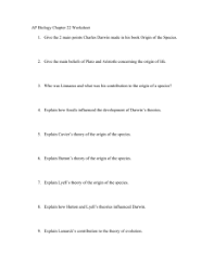 More than 61 what darwin never knew video at pleasant prices up to 196 usd fast and free worldwide shipping! Evolution Review Sheet Chapter 16 And 17
