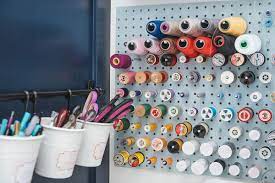 Lots of work space, lots of storage space and i love the colors! Functional Small Craft Room Ideas Perfect For The Modern Diy Enthusiast
