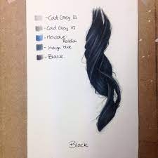 Hair Colour Palettes By Kirsty Partridge How To Art How To Draw Hair Pencil Art Drawings