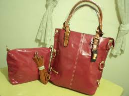 C Mk 0036 Bolso Tipo Tote Color Rosado Cereza Con Agarraderas Color Cafe Incluye Bolso Independiente Cross Body Con Michael Kors Hamilton Kors Hamilton Bags