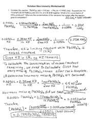How many grams of o 2 will be formed from 376 grams of kclo 3. Solution Stoichiometry Worksheet Solution Stoichiometry Worksheet 2 1 Consider The Reaction Pb N03 2 Aq 2 K Aq Pblz S 2 Kn03 Aq Suppose You Mix Course Hero