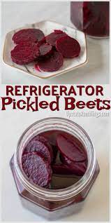 This Homemade Pickled Beet Recipe Is Ready To Eat In Hours And Is A Delicious Way Homemade Pickled Beets Recipe Refrigerator Pickled Beets Pickled Beets Recipe