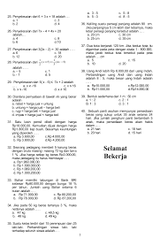 Terbaik Soal Ipa Kelas 10 Smk Dan Kunci Jawaban Semester 1
