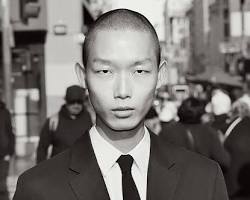 Xu Meen, trendy fashion male model