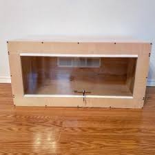 Compatible with our 2'deep x 2'high adapter kits. D I Y Reptile Enclosure Kit