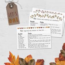 Organizing My Fall Recipes Recipecards Mealplanning Recipecommunity Recipe Stationery Pa Recipe Cards Printable Free Printable Recipe Cards Fall Recipes