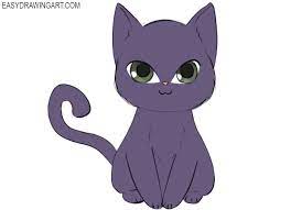 Here is a quick way to draw the face of an anime cat girl. How To Draw An Anime Animal Easy Drawing Art