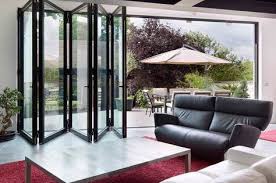 Baie Vitree Coulissante Coulissante Empilable En Aluminium A Double Vitrage Cf 77 Reynaers Aluminium Sliding Patio Doors Patio Doors Exterior Doors
