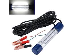 12v 24v Underwater Fishing Light 180led Green Blue White Night Boat Attract Fish Newegg Com