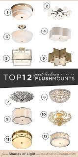 Top 12 Flush Mount Lights Roundup Foyer Lighting Low Ceiling Bedroom Light Fixtures Foyer Lighting