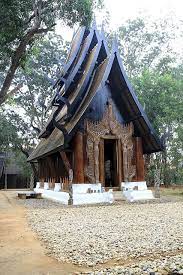 Black Artist S House Culture Of Thailand Artist House Asian Architecture