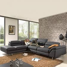 Canape avec meridienne en cuir. Canape Angle Canape Cuir Relaxation Pas Cher