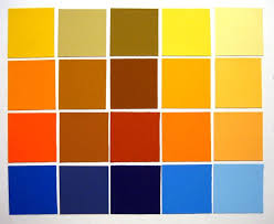 Analogous Color Scheme 1 Blue Color Schemes Orange Paint