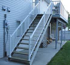 Then, frame out your deck and either purchase or build stringers Deck Stair Stringers By Fast Stairs Com Adjustable Easy To Install