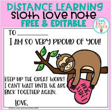 I Thought It Might Be A Nice Idea To Send Home A Few Love Notes To My Students While We Are Away From Each In 2020 Distance Learning Online Learning Teaching Classroom