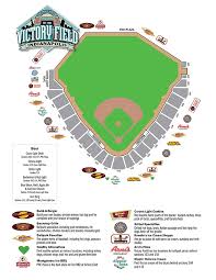 Victory Field Indianapolis Seating Chart Related Keywords