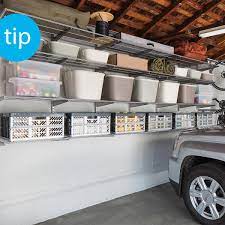 Garage Shelving Made Easy With A Few Of Our Helpful Tips Got A Two Car Garage But Only Enough Garage Shelving Garage Storage Organization Diy Garage Storage