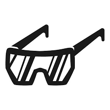 Saint helena cartoon drawings bulletin board vector art vectors doodle safety stage royalty. Vector Of Safety Goggles Drawing Id 50507702 Royalty Free Image Stocklib