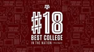 We did not find results for: Money Magazine Names Texas A M The Best Value In Texas Texas A M Today