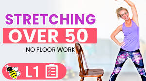 To further support the spine, the supine spinal twist strengthen the oblique muscles. Active Rest Day Stretching Routine For Women Over 50 Youtube