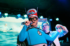 Black and white 'lil bat tee. Photos The Aquabats Ppl Mvr The Showbox November 7th 2019 Concert Addicts
