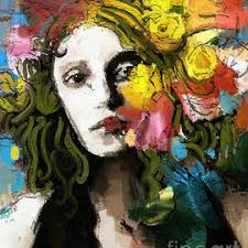 The Seer Mixed Media by Carrie Joy Byrnes