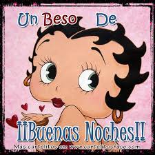 Me Voy A Dormir Tarjetitas Para Compartir Betty Boop Fotos Animadas De Amor Fotos De Betty Boop