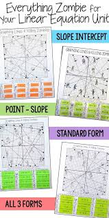 If an equation may be written in the form y = b, where b is a real number, then the graph of the equation is a horizontal line; Pin On Algebra 1 Worksheets Activities Ideas And Test Prep Resources