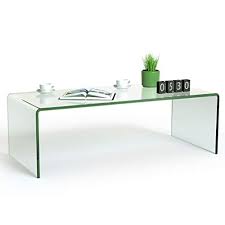 Check spelling or type a new query. Tangkula Glass Coffee Table 42 5 L 20 W 14 H Modern Home Furniture Clear Tempered Glass End Table International Occasion Tea Table Waterfall Table With Rounded Edges Clear Buy Online In