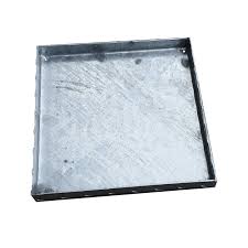 There are two basic components to recessed lighting: 310mm Square Galvanised Chequer Plate Cover