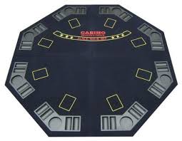 4 Fold Octagon Poker Blackjack Table Top In Blue By Jp Commerce 46 38 4foldoct Features 4 Fold Octagon Table To All Card Games Octagon Table Poker Chips
