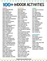 100 Indoor Activities For Kids With Free Printable The Best Ideas For Kids Indoor Activities For Kids Business For Kids Babysitting Activities